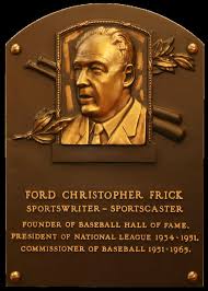 Commissioner of Baseball – Ford Frick – Part 3 of 6