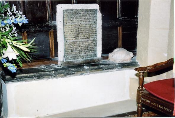 Marmaduke's burial